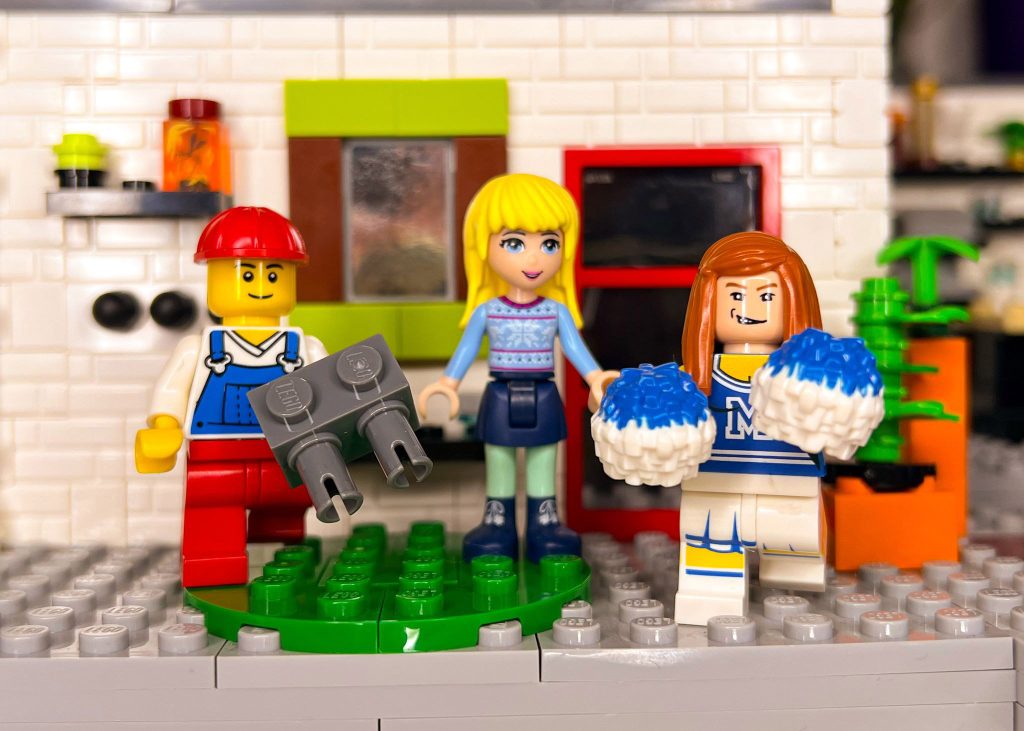 bricks and friends