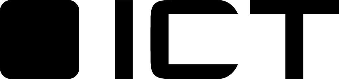 Schwarze geometrische Formen auf weißem Hintergrund, bestehend aus verschiedenen Rechtecken und abgerundeten Ecken in einem abstrakten Muster