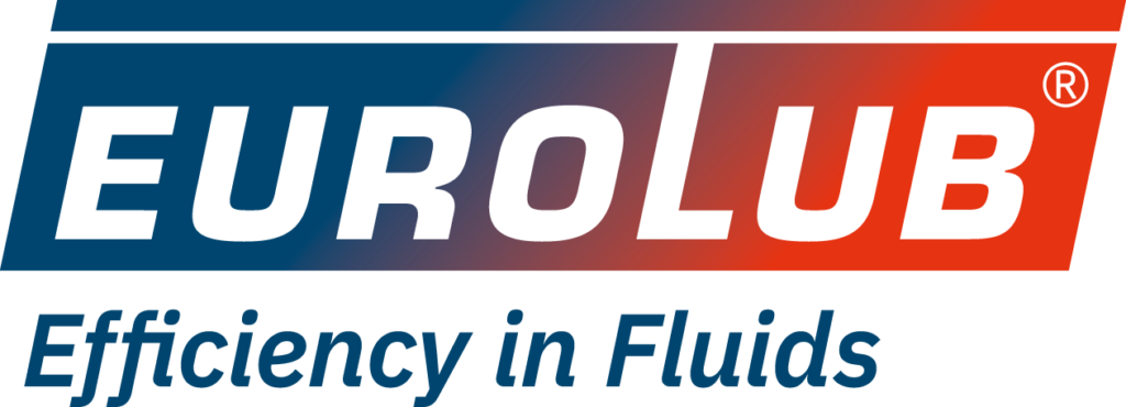 Logo von EUROLUB mit dem Schriftzug Efficiency in Fluids