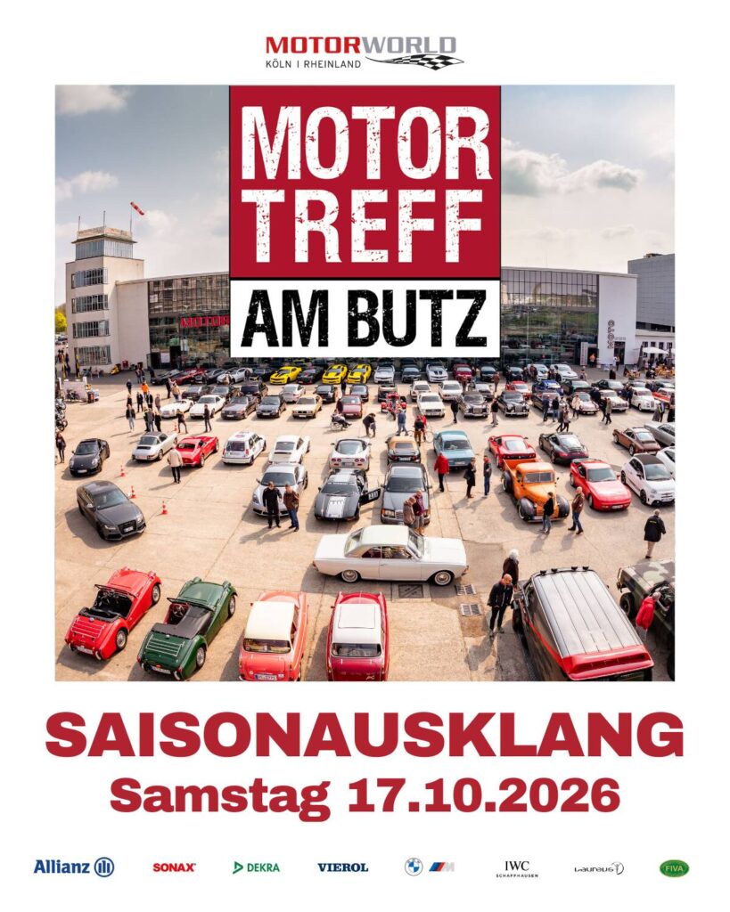 Motortreffen am Butz mit vielen Oldtimern und Saisonabschluss am 17.10.2026