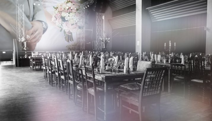 Zeche Ewald Hochzeit Tische